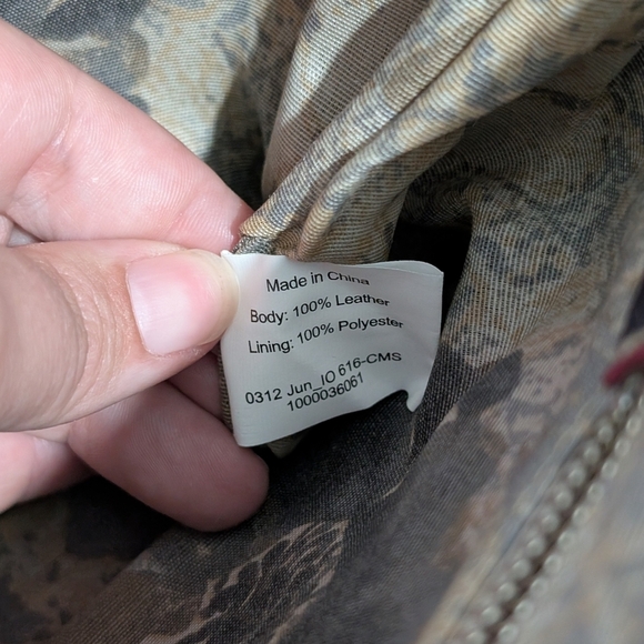 Elliott Lucca Blue and Taupe Shoulder/Crossbody Bag - Picture 13 of 14